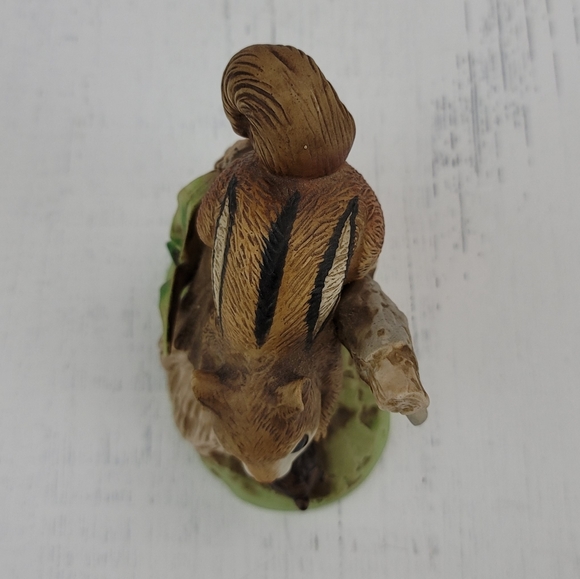 Vtg Porcelain Chipmunk And Turtle Figurine - Picture 6 of 13